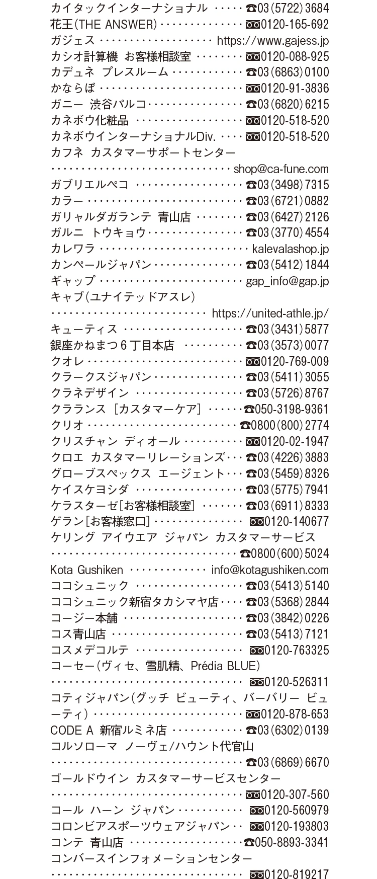 2026年10月号 Shop List_2