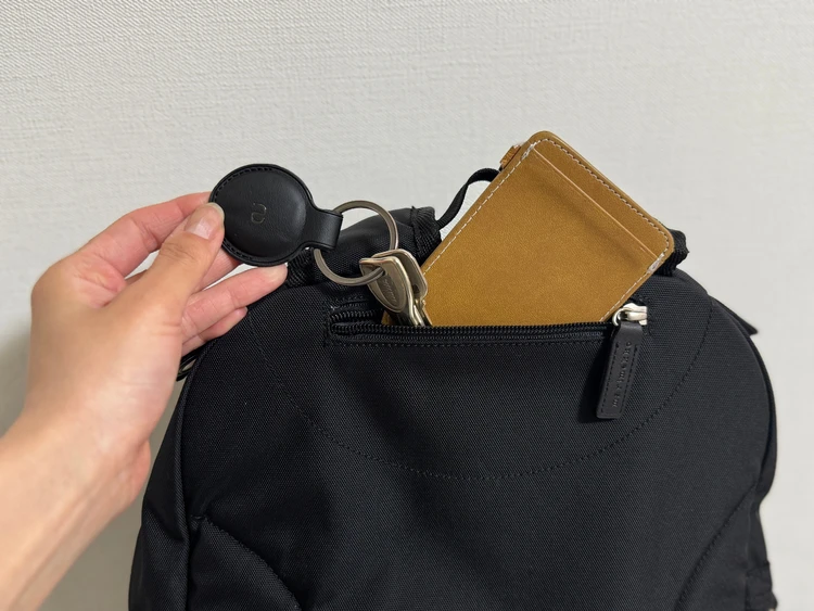 背面のポケット