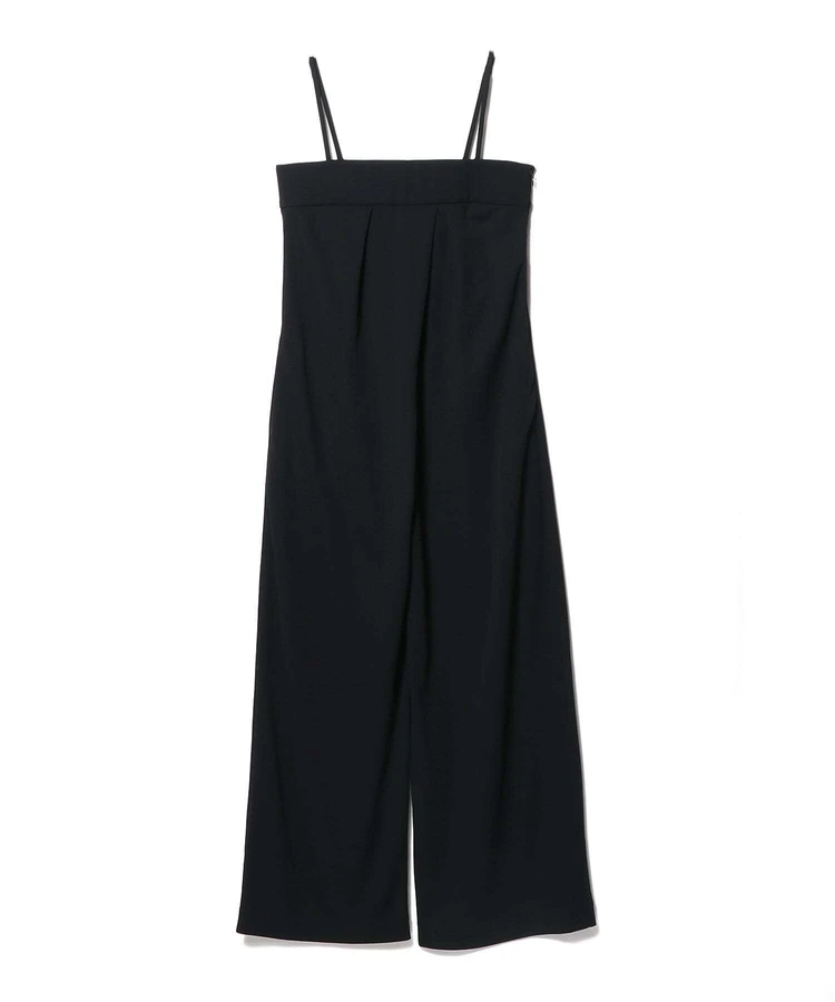 エストネーション ドライジョーゼットジャージー オールインワン ネイビー