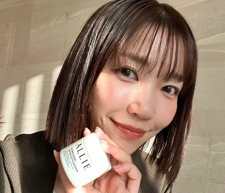 【2025年下半期ベストコスメ】ALLIE(アリィー) UVヘアカラーロックバーム #美容部_7
