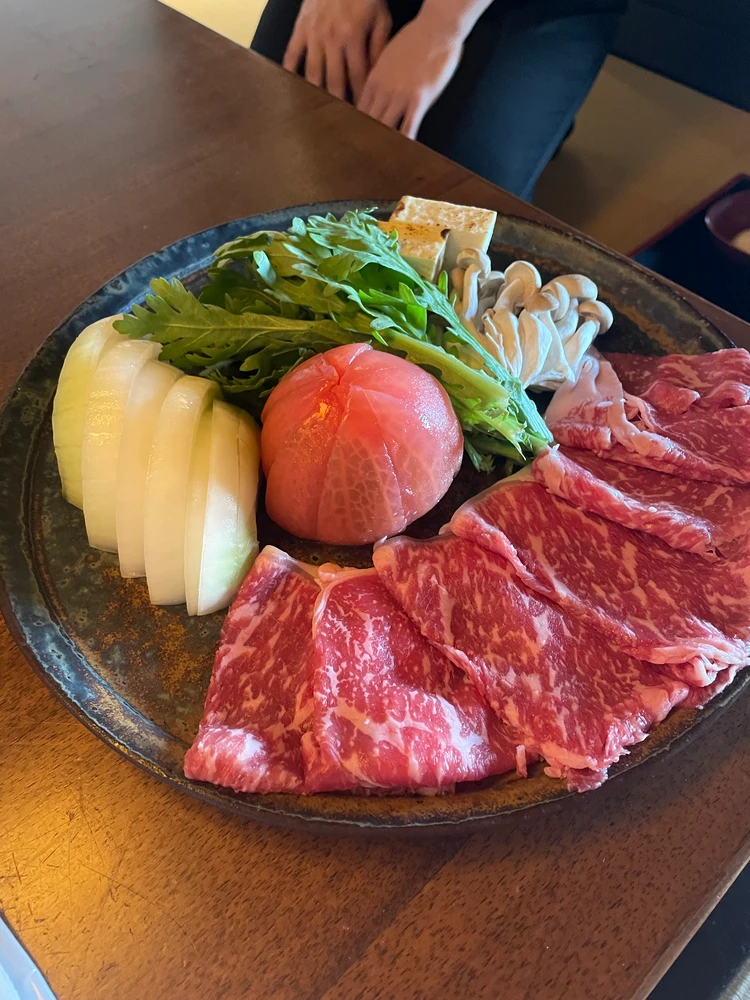 トマトすき焼き