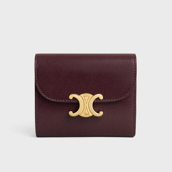 「CELINE(セリーヌ)」の「フラップ トリオンフ 三つ折りウォレット」