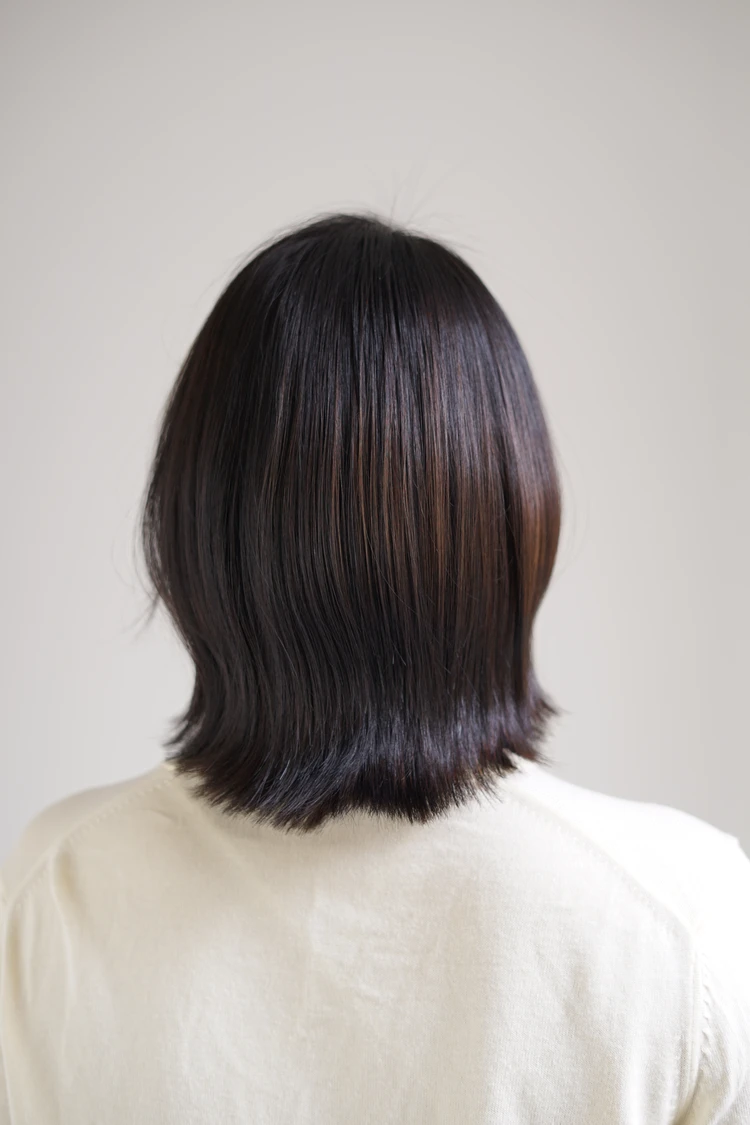 30代髪型・ボブのバック