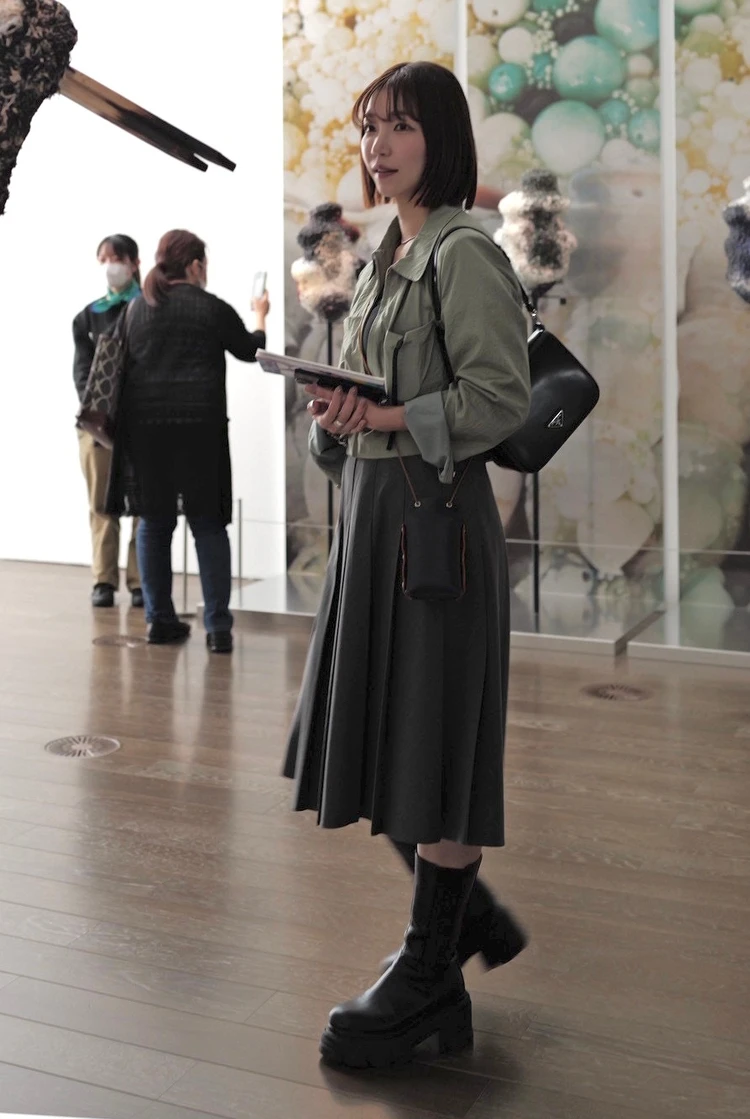 【鑑賞コーデ】美術館で楽しむパンツ・スカートの2LOOK紹介 #ファッション部_3