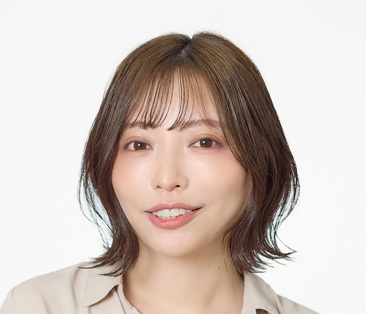 30代ー40代髪型・ボブの正面