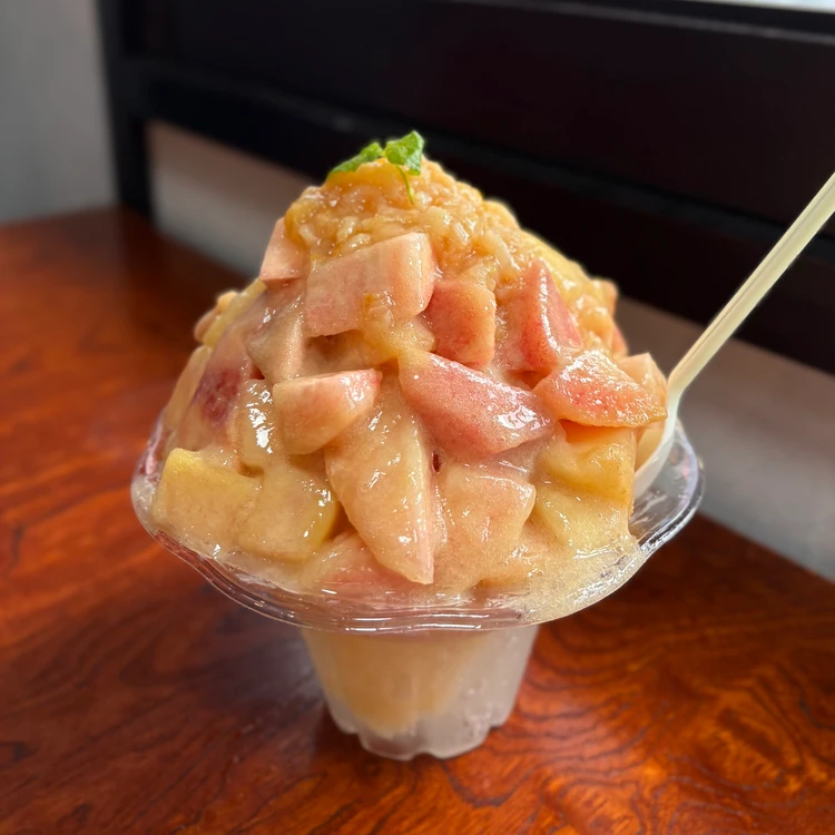 【和歌山・紀の川】夏限定オープン!「涼庵」の完熟桃かき氷を実食 _6