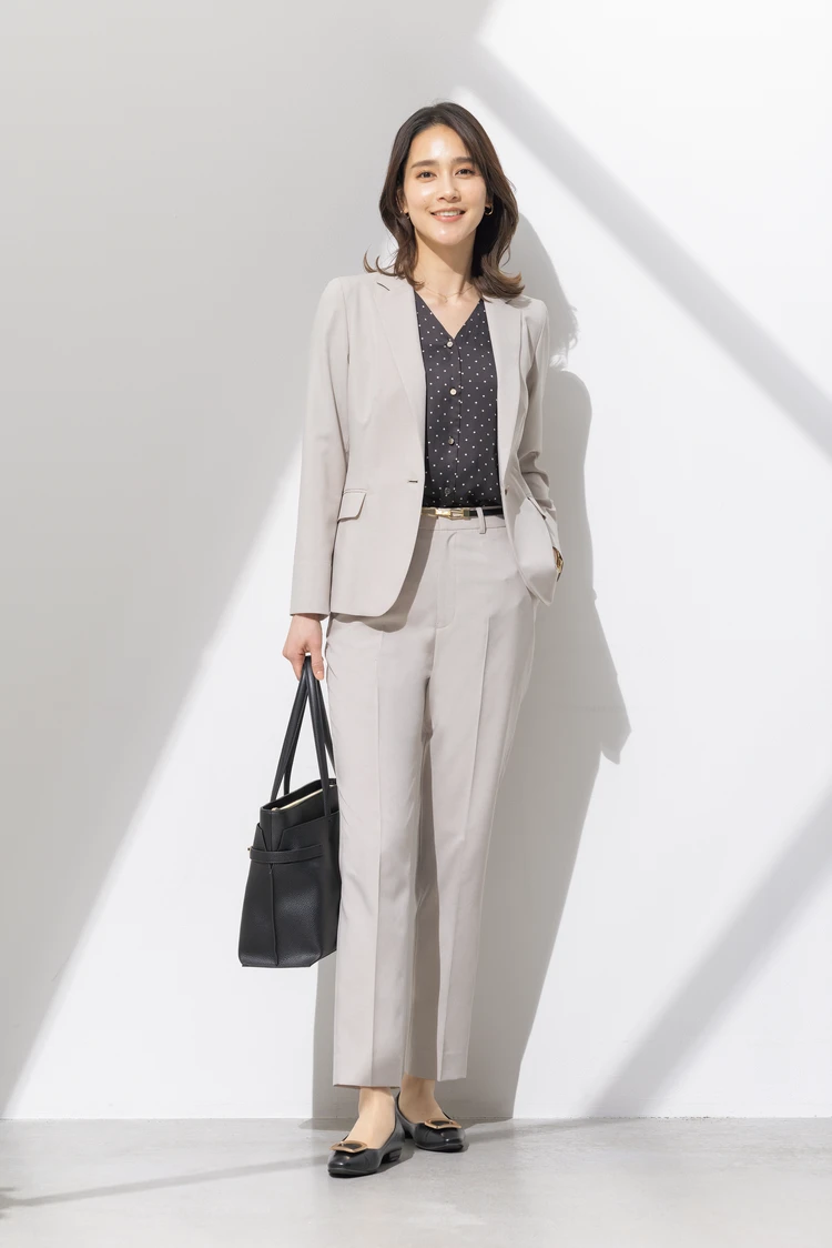 グレーセットアップ　パンツ