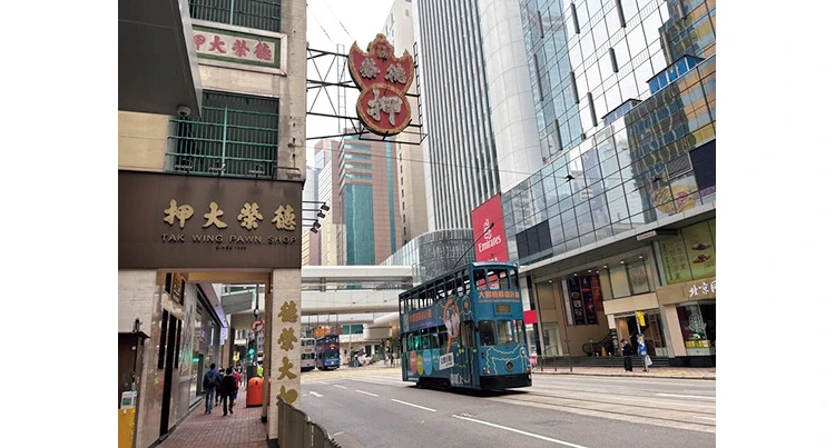 作品の舞台のひとつ、 セントラルの一角