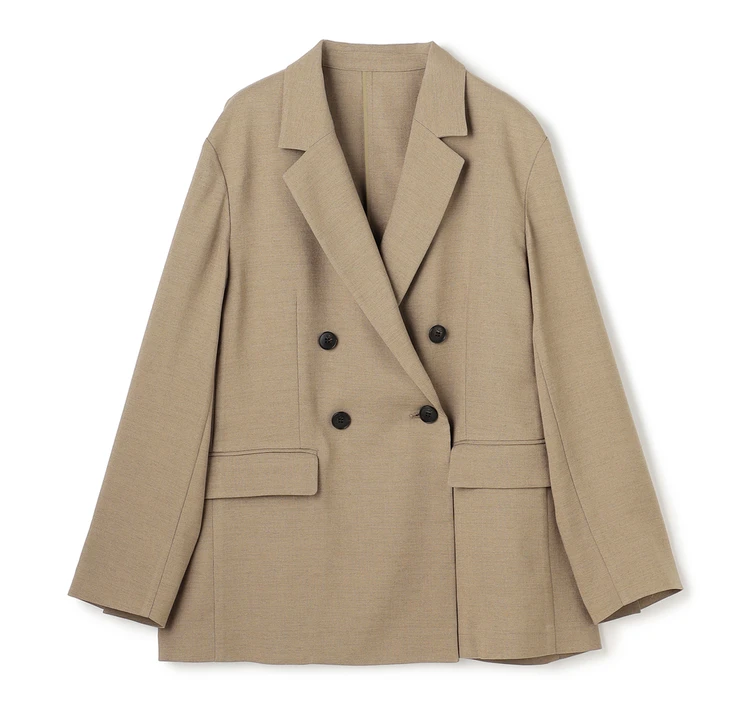 アンフィーロ　TENNEN TOUCH ダブルブレストジャケット　￥15990