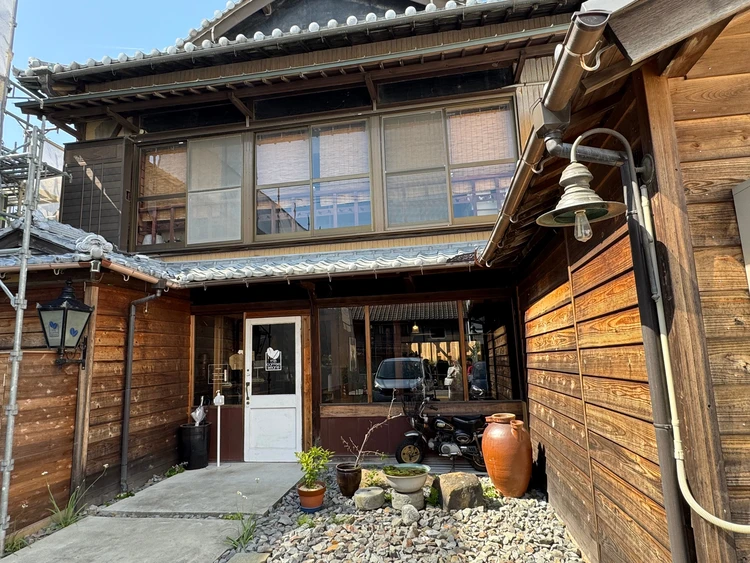 ザ・コーヒービーンズの外観　鳴門コーヒー　徳島コーヒー　徳島カフェ　徳島観光　鳴門カフェ
