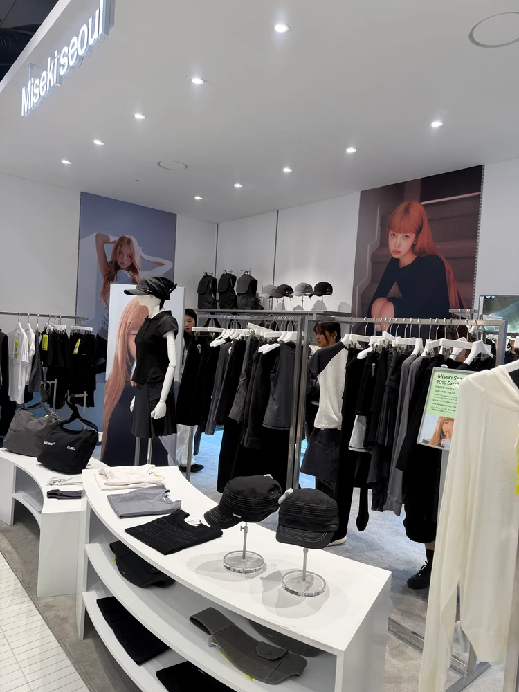 ムシンサ 聖水 店内 韓国ブランド セレクトショップ　misekiseoul