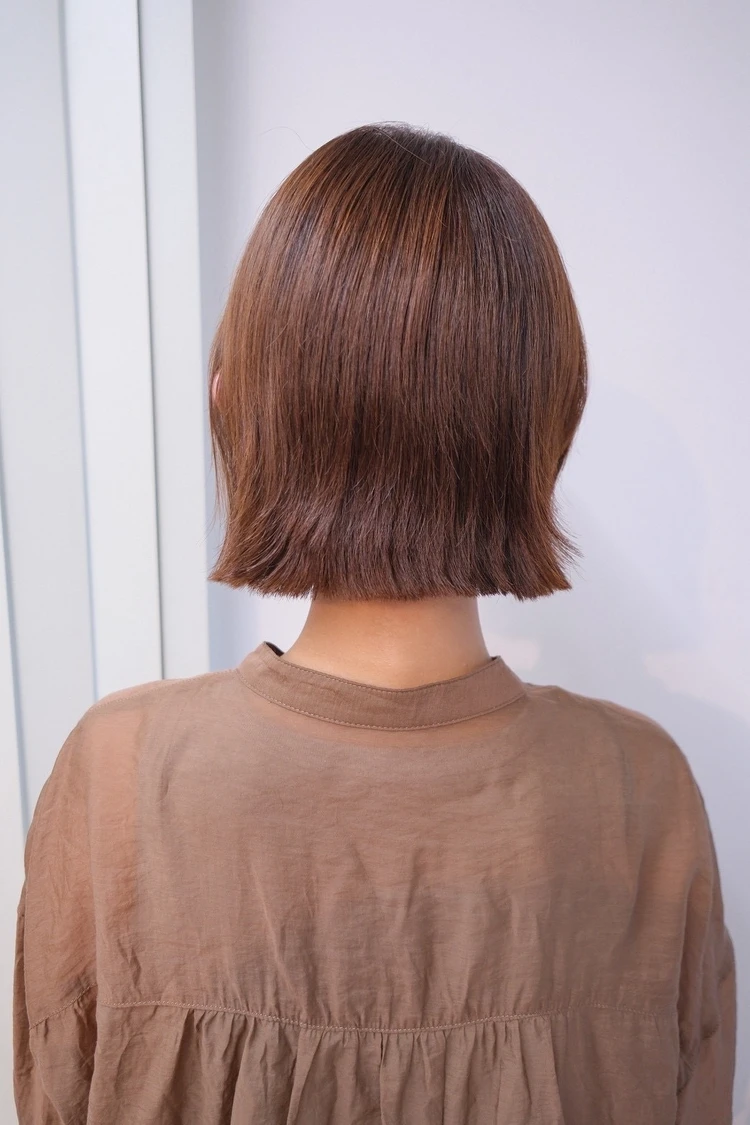 30代 髪型・ボブのバック