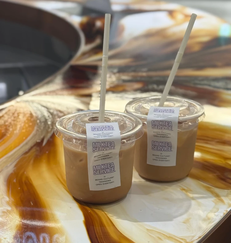 MILK TEA SERVICEのミルクティー