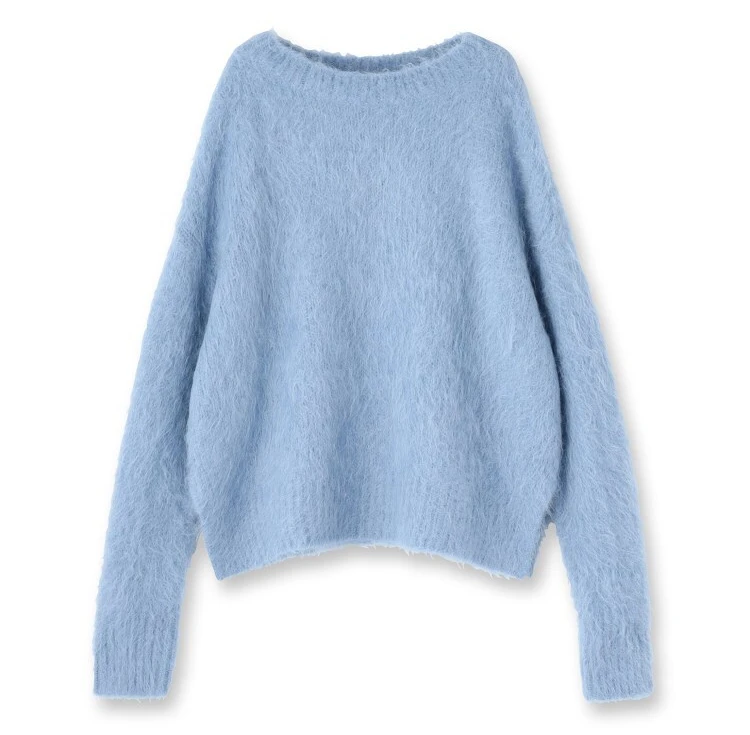 アンタイトル アルパカ混シャギー プルオーバー ¥41800