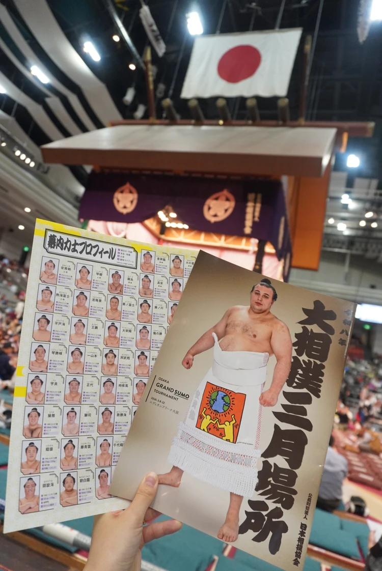 【パンフレット】大相撲三月場所を観に行ってきました