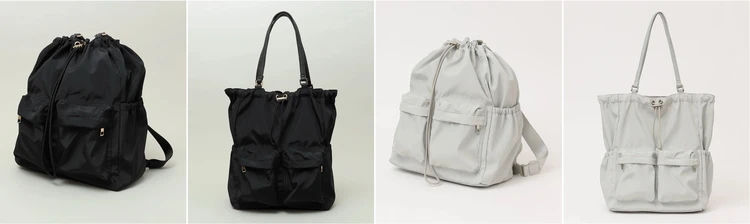 カランシエル 2way リュックサック トート バッグ カラバリ 全色