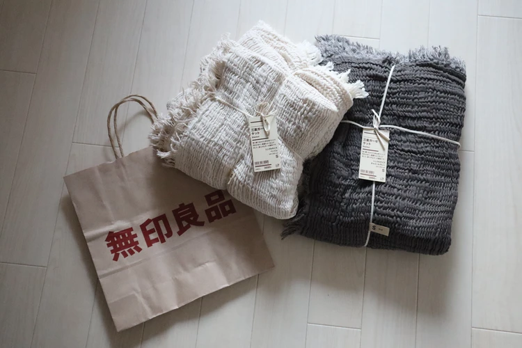 無印　良品　三重　ガーゼ　ケット　夏用　掛け布団　おすすめ　買ってよかった