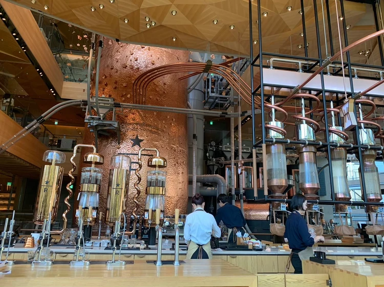 STARBUCKS RESERVE ROASTERY TOKYO　スターバックスリザーブロースタリートウキョウ　スタバ中目黒