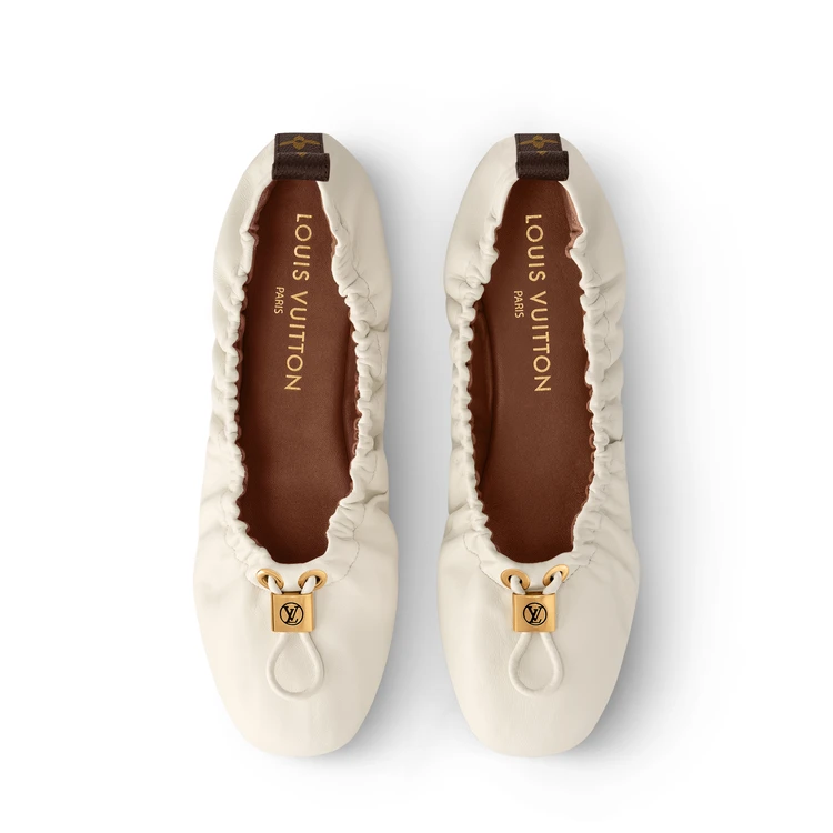 ルイヴィトン　フラットシューズ　パンプス　バレリーナ　正規品　レザー　35 楽天市場】ルイヴィトン LOUIS VUITTON ニーナライン モノグラム