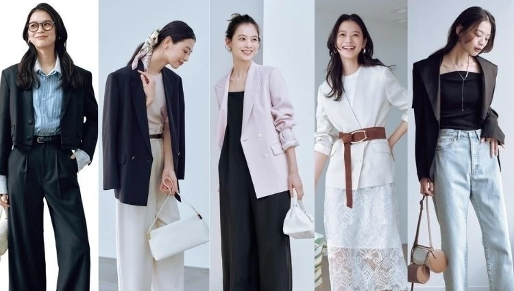 【ジャケット×フラット靴の着こなしテク5選】スタイルアップのコツは“巻く・盛る・コントラスト”にあり！