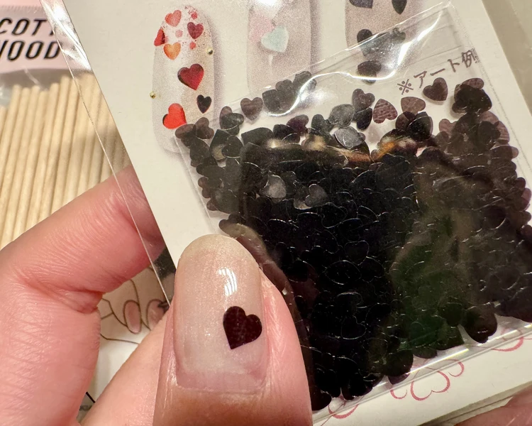 【セルフジェルネイル】トレンドのハートネイルはニュアンスカラーが大人可愛い🤍_5