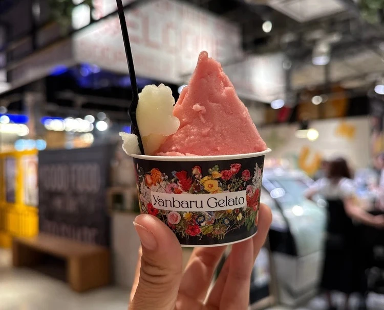 諸田 景子さん　アイス