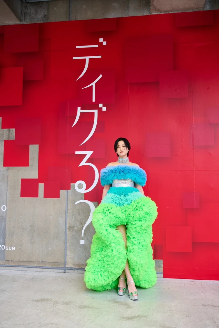 SHISEIDO期間限定体験型イベント「ディグる？」オープニングイベントのゲスト、山崎紘菜さん