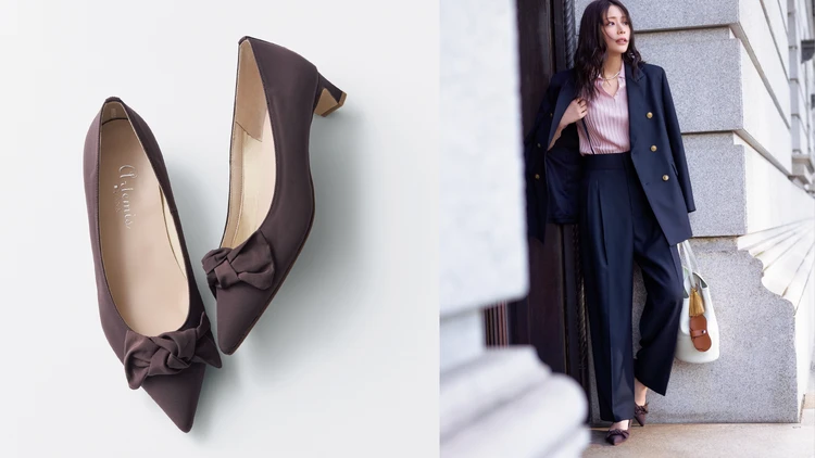 ポインテッドヒールでも痛くない靴、発見! 「ダイアナ」のリボンデザインパンプスを徹底解剖