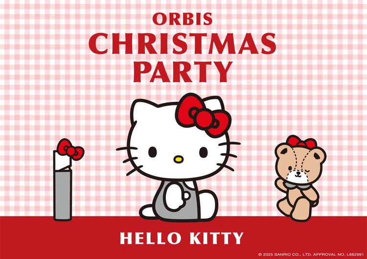 ORBIS CHRISTMAS PARTY collaboration with HELLO KITTY』