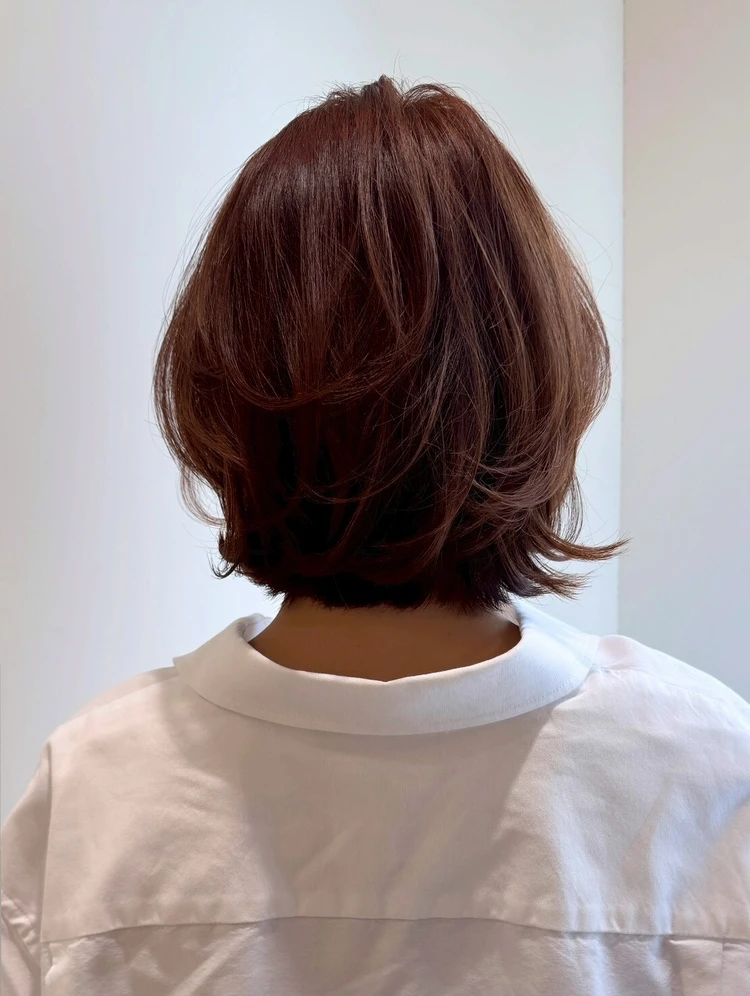 30代ー40代髪型・ボブのバック