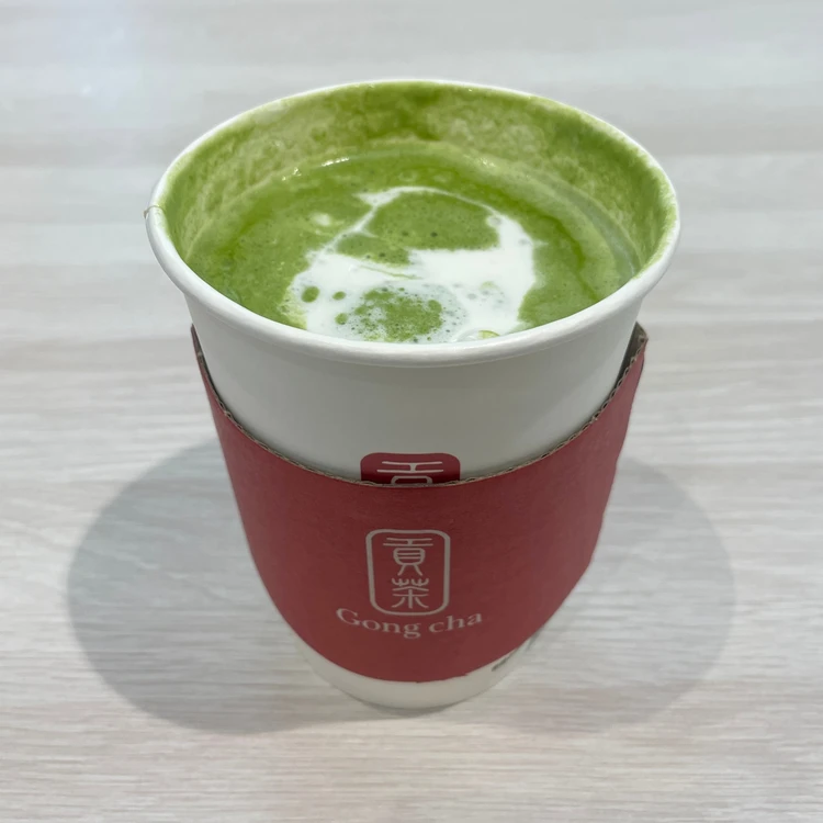 もちmochi抹茶 ほっとミルクティー