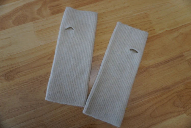 【UNIQLO】スフレヤーンニットアームウォーマー