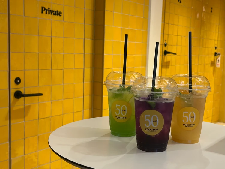 ロクシタン 50の秘密｜スペシャルドリンク