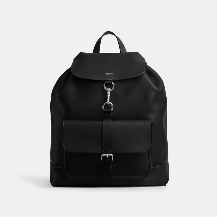 コーチ　リュック　ブラック