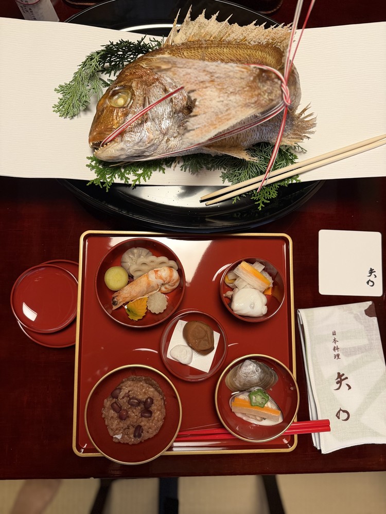 【京都】日本料理　矢の / お食い初め