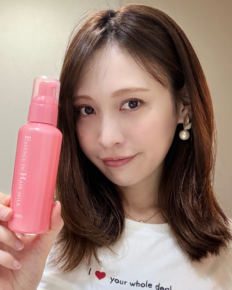 【オルビス/エッセンスインヘアミルク】べたつかずつるん♪何度もリピしているヘアケアアイテム#美容部_5_1