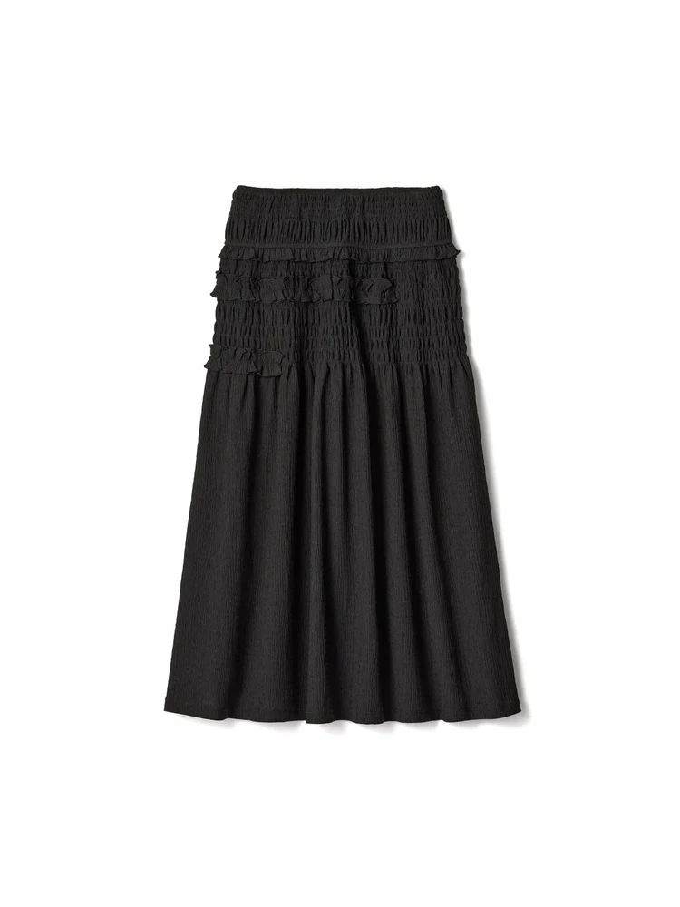 ユニクロ アンド セシリー バンセン シャーリングスカート¥4990