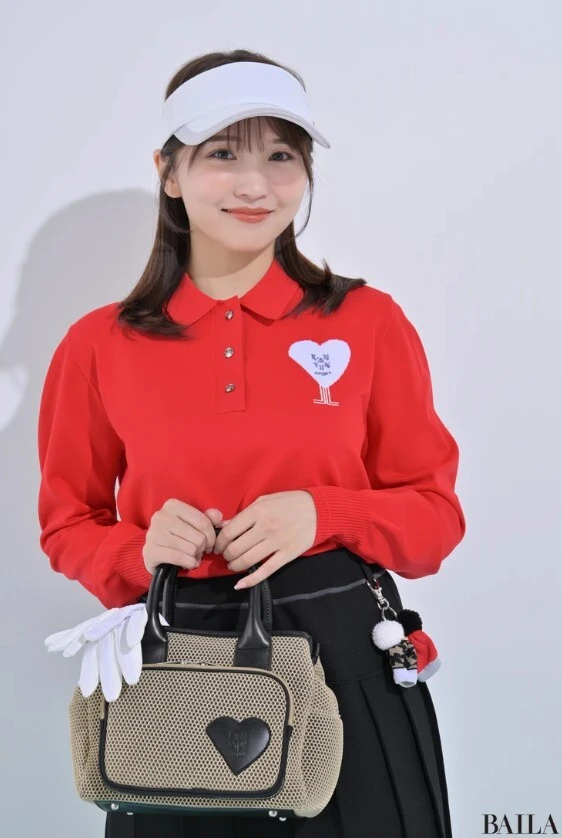 【30代女子ゴルフコーデ】この春は明るい色にも挑戦したい私の、お気に入りベーシックゴルフコーデ_3