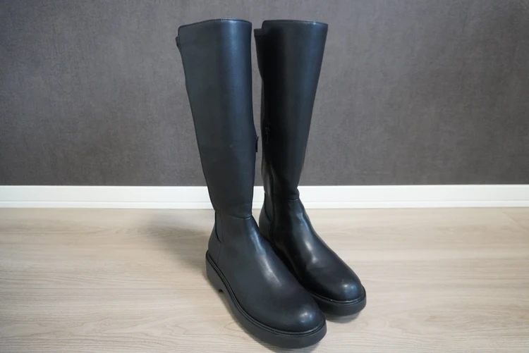 【GU】トレンドのロングブーツはプチプラで|大人が履いてもキレイに見える理由