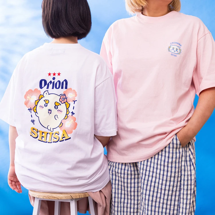 ちいかわ×オリオンビール シーサーのおみやげやさん Tシャツ