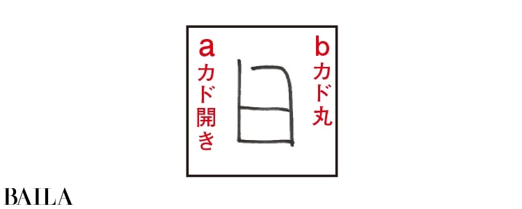 【書き文字性格診断・基本性格①】あなたの<きまじめ度>を「日」の書き文字で診断_5