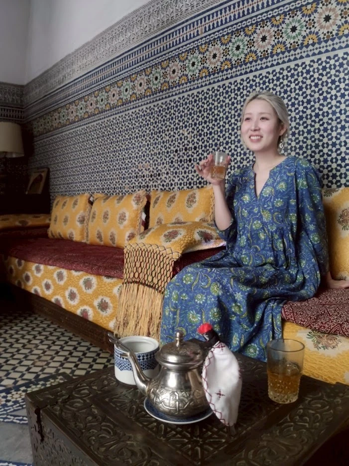 モロッコ　フェズ　リヤドアリヤ Riad Alya