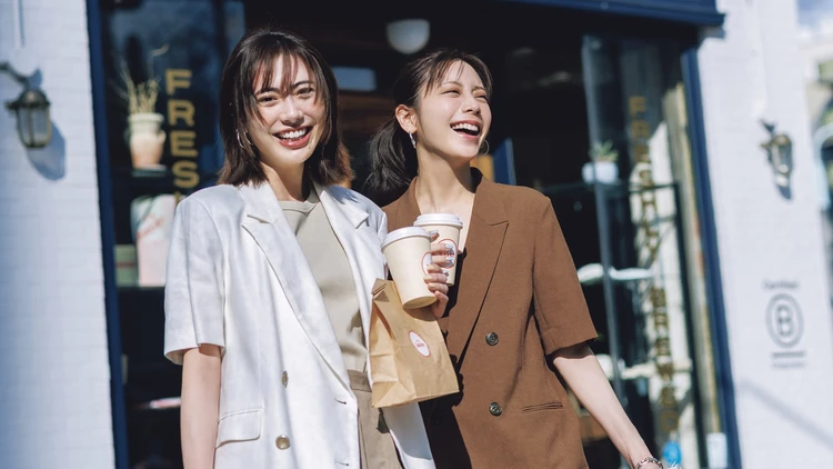 【半袖ジャケットコーデ】仕事服のマンネリを即解消！ 更新感と涼感をこの一枚で【BAILA今日のコーデ】