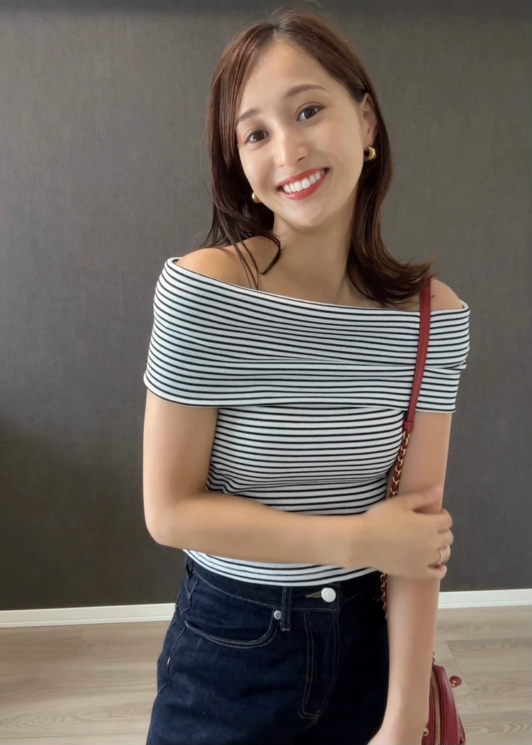 【GU】骨格ストレートのパリジェンヌ風コーデ❤️プチプラで叶えるフレンチカジュアル_2_2