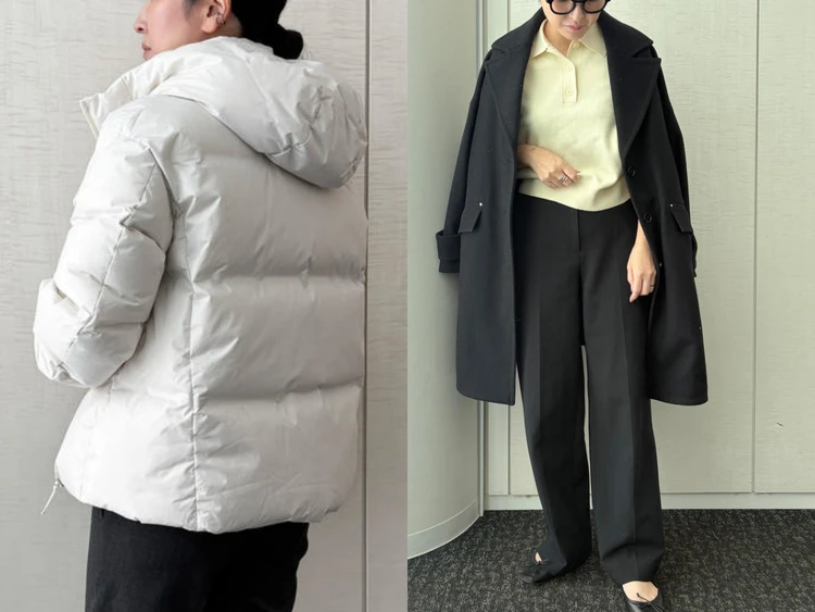 【ECでまだ購入可能】UNIQLO(ユニクロ)で冬に活躍する5アイテムを162cmライターが試着レビュー！ シームレスダウン、トレンチ、ポロセーター…即戦力アイテムが注目。