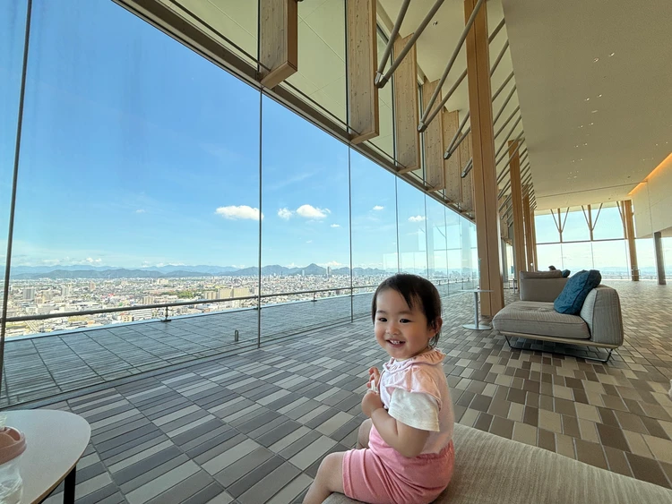 VIVANTロケ地岐阜県庁展望ロビーが子連れ散歩にぴったりだった！_7