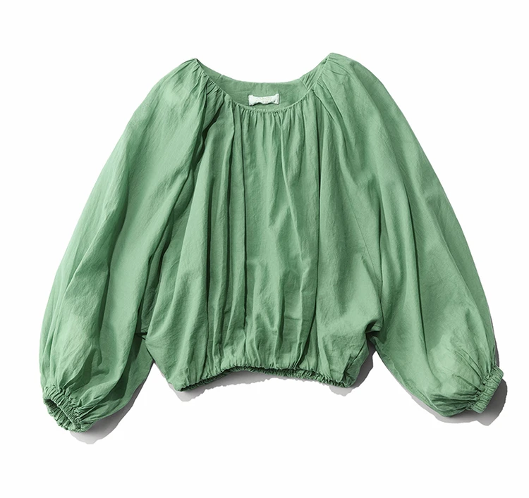 デボーションツインズ WILLOW パフスリーブ ギャザーブラウス ¥24,200