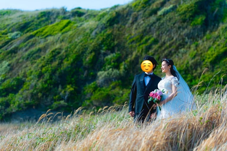 バイラーズ　前撮り　城ヶ島前撮り　新郎新婦　卒花　プレ花嫁