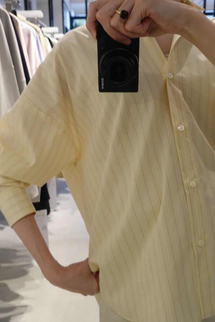 マイカ　＆　ディール　MICA　DEAL　2026　春夏　展示会　コーデ　30代　シャツ