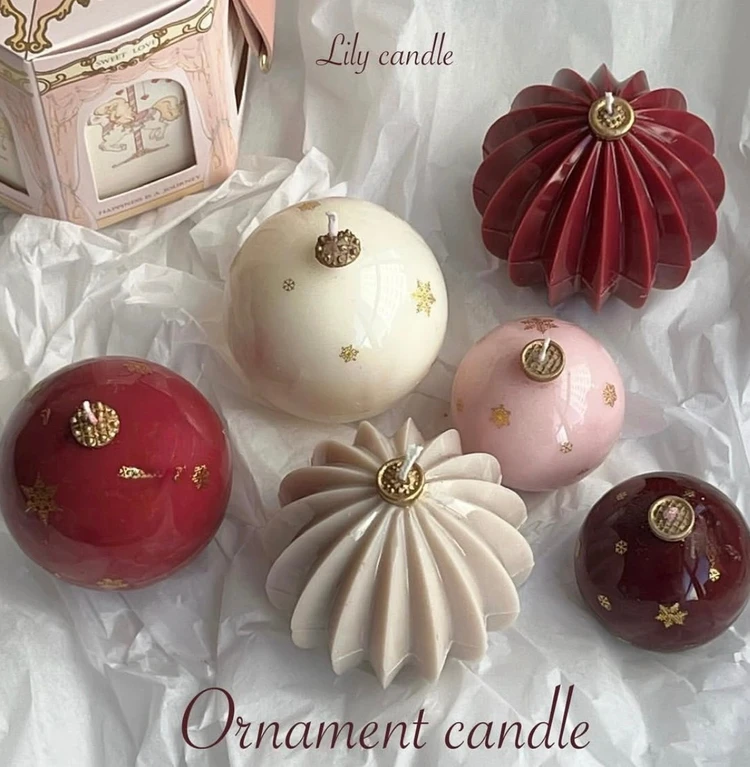 【この冬いちばん可愛い!】心ときめくクリスマスキャンドル♪_2